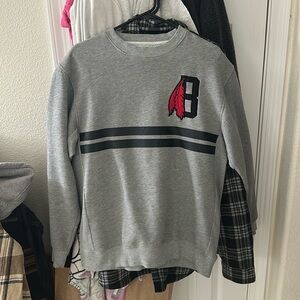 Black Scale Crewneck Sweater Original Drop Rare
